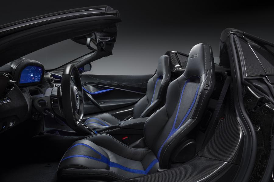 Интерьер McLaren MSO 720S Spider 2019 года  (фото 7 из 10)